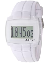 Roxy Womens RWWD001-WHT Scrolling Message Digital Polyurethane Strap Watch