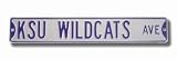 KSU Wildcats Avenue Sign 6 x 36 NCAA College Athletics Street Sign