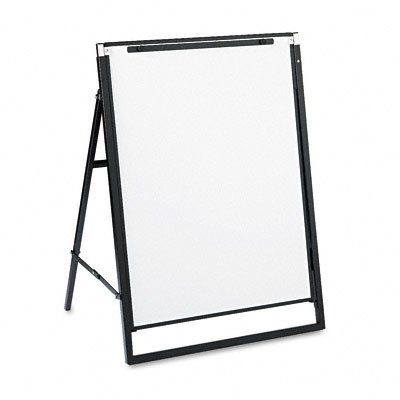 Quartet Futura Dry-Erase Easel, Dual-Purpose Writing Board/Flipchart (351900)