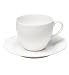 (Parent_T340600T) Autograph Bone China Cup & Saucer in Household & Kitchen