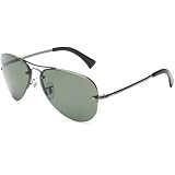 xl sunglasses for men Ray-Ban ORB3449 Aviator Polar