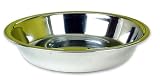 (Rosewood) Stainless Steel Shallow Puppy Pan 6inch