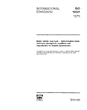 ISO 10521:1992, Motor vehicle road load - Determination under reference atmospheric conditions and reproduction on chassis dynamometer