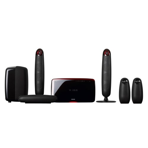 Samsung HT-X715T - 5.1 ch - Half-boy/Satellite - 800 Watt Bluetooth - Home Cinema System - With 1080p Upscaling HDMI and USB - Black