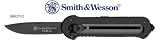 Out the Front, Black Zytel Handle, Black Drop Point Blade