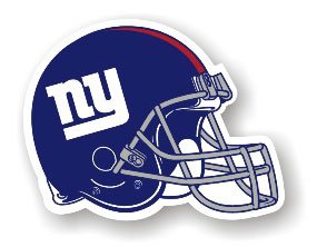 New York GIANTS TEAM NFL LOGO MAGNET HELMET CAR VAN NY