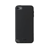 画像をクリックして拡大イメージを表示 Simplism iPod touch (5th) シリコンケース Loop対応 アンチダストコーティング 液晶保護フィルム付属 抗菌仕様 ブラック TR-SCTC12-BK