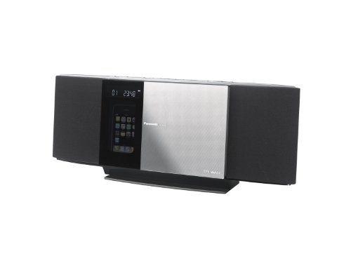 Panasonic SC-HC 30 EG-S Kompaktanlage (iPod/iPhone Dock) silber