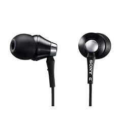 ソニー 密閉型インナーイヤーヘッドホン EX76LP ブラック MDR-EX76LP/B