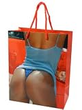 Gift Bag - Blue Sequin Thong
