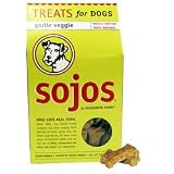 Sojos Garlic Veggie Dog Treats (10-oz box)