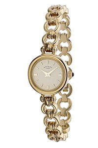 Rotary Ladies Gold Plated Bracelet LB0617-03