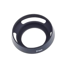 BestDealUSA 37mm Metal Vented Screw-in Lens Hood Perfect for All 37mm Filter Size Lens