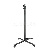 Adorama 4060 Background Lightstand with 1/4 x 20 Threaded Mounting Screw.