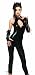 Sexy Black Panther Catsuit Costume (X-Large)