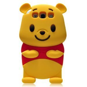 LliVEER Yellow Samsung Galaxy S3 I9300 S III case 3D Cute Disney Winnie The Pooh Bear soft silicone case cover For Samsung Galaxy S3 I9300 S III
