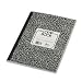 Rediform Composition Book, College/Margin Rule, 8.38 x 11 Inches, White, 80 Sheets per Pad (43481)