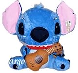 Disney Stitch Plush Toy Wearing Green Frog Costume