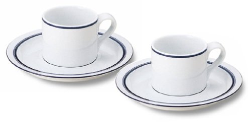 DANSK ビストロ ペア コーヒーカップ&ソーサー 537740