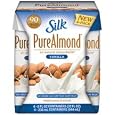 BUY : Silk Vanilla Almond Milk, 8-Ounce 4-Count (Pack of 6)