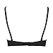 Intimate Portal Women Convertible Multiway Push Up Plunge Padded Bra Black 32D