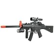 HY015C Spring Airsoft Rifle 230-FPS, Great Beginner Airsoft Gun with Tactical Light and Faux Scope