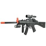 HY015C Spring Airsoft Rifle 230-FPS, Great Beginner Airsoft Gun with Tactical Light and Faux Scope