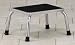 CLINTON STEP STOOLS Chrome step stool Item# T-40