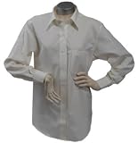 Foxcroft Wrinkle Free Solid Shirt, Basic Fit, Natural, Petite Sizes 2P-16P