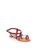 Gio & Mi Sandalias planas (Burdeos)