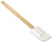 SiliconeZone Medium Wood Spatula, White