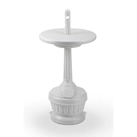 Bistro Style Ashtray with Table for the Patio