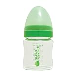 green sprouts Glass Feeding Bottle, Green, 9 Ounce