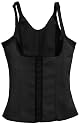 Squeem Magical Lingerie Shapewear, Firm Compression, Cotton & Rubber, Vest, Black, XL