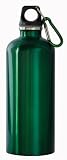 New Wave Enviro Tinted Stainless Steel Water Bottle (0.6-Liter, Green)