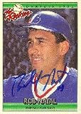 Rob Natal, Montreal Expos Autographed Card