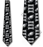 PHILADELPHIA EAGLES Ties Mens Grid Neckties