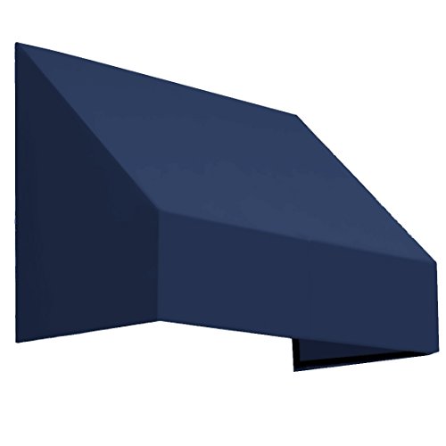 Awntech 3-Feet New Yorker Window/Entry Awning, 44-Inch Height by 24-Inch Diameter, Navy