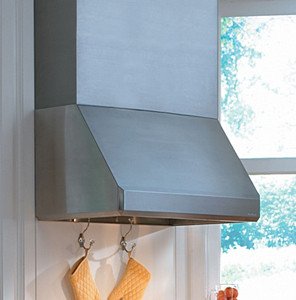 Vent-A-Hood Emerald Series: SLH18 Wall Mount Range Hood with 600 CFM Inline Blower & 2-Level Halogen Lighting