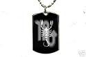 Scorpio Zodiac Horoscope- Necklace Chain+Gift Box
