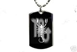 Scorpio Zodiac Horoscope- Necklace Chain+Gift Box
