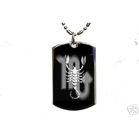 Scorpio Zodiac Horoscope- Necklace Chain+Gift Box