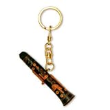 VANCA Craft Music Installment Petit Mini Mascot Leather Key Chains * CLARINET *