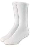 Large White Acrylic Football Socks