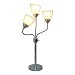 3-Arm Table Lamp - White