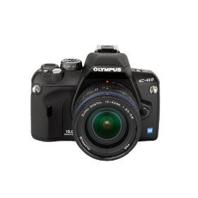 Olympus EVOLT E-410 (with 14-42mm and 40-150mm Lenses)