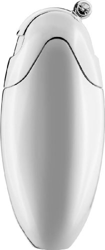Caseti Billie Chrome Travel Perfume Atomizer w/ Swarovski Crystals