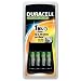 Duracell Rechargeable 1 Hour Charger complete with 4 x 2200amh Duracell Rechargeable batteries
