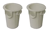 2) Sta-Rite Pentair C8-58P Dura Glas II Pump Pool Skimmer Basket Replacements