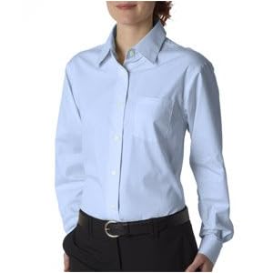 Buy 8361 UltraClub Ladies Performance Pinpoint Oxf by UltraClub